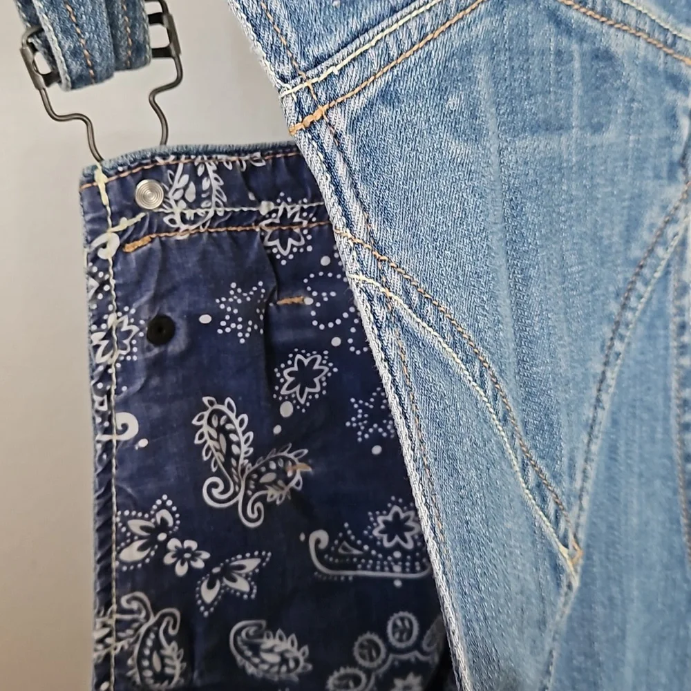 VINTAGE CANDIES DENIM OVERALLS - Picture 7 of 12